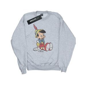 Pinocchio Mens Classic Cotton Sweatshirt / Sports Grey